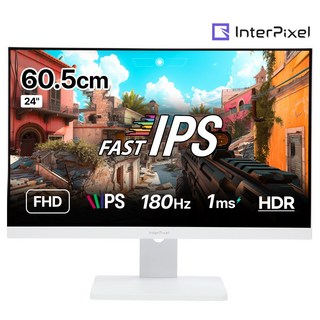 인터픽셀 IP2446 화이트 게이밍 모니터