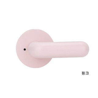 뉴앙팡 방문손잡이 아이방 어린이집 유치원 학원 파스텔색상 큐티하고 안전한미니손잡이, 핑크, 1개