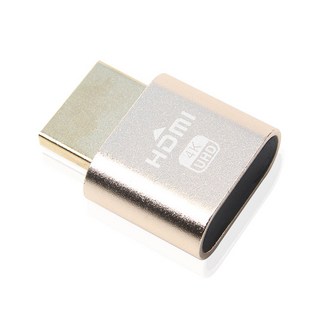 HDMI 4K 60Hz 더미플러그 에뮬레이터 MBF-HPC01, 1개