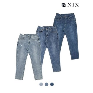 [NIX]남) 구제 테이퍼드핏 데님 팬츠(FNBRDDT130P)