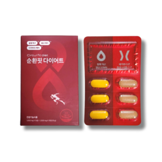 이츠스포츠 순환핏 다이어트 보조제 혈당관리 체지방감소 1 000mg x 30정 1box, 1개