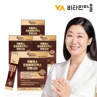 비타민마을 퍼펙트바이오틱스 200만 역가수치 곡물효소 프로바이오틱스 인텐시브 30포, 60g, 4개