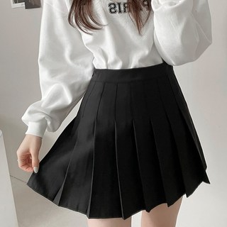 마이시즌 여성용 걸리쉬 플리츠 미니 스커트