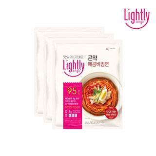 라이틀리 곤약 매콤비빔면(2인) 433g 3개