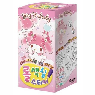 마이멜로디 롤 색칠스티커 취미 rel*3036Sg