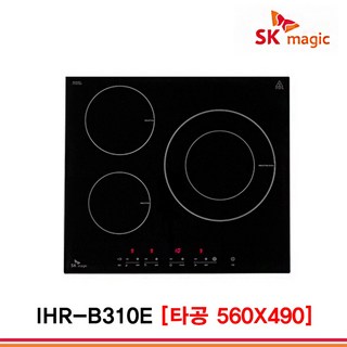 SK매직 1구 2구 3구 빌트인 인덕션 하이라이트 하이브리드 전기레인지 ERAB10FM, IHR-B310E(인덕션)