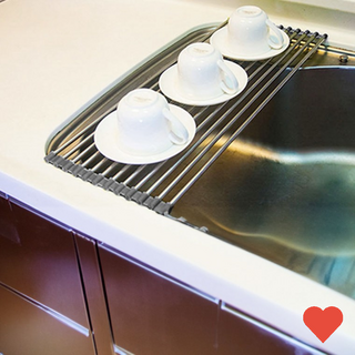 주방 수납 한국세라프 개수대 롤 선반 싱크대 거치대