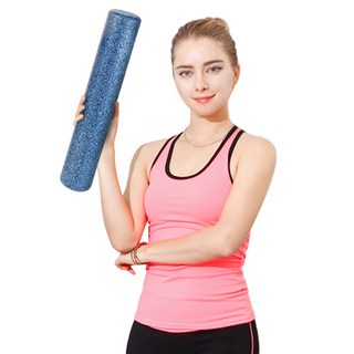 워너바디 웨이버 EPP 폼롤러 45cm 원형 런닝 롤러 운동가이드 증정, 45 x 8cm 원형 다크블루, 1개
