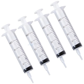 석션주사기 4개 무한잉크 충전 석션팁 포함 20ml, 1개