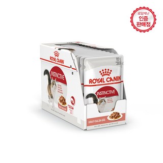 로얄캐닌 고양이사료 그레이비 인스팅티브 습식 파우치 12p, 닭, 1개, 85g