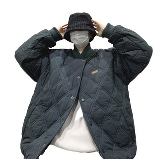 코듀로이자켓 경량 숏패딩 다이아 퀄팅 자켓 남성 깔깔이 누빔 점퍼