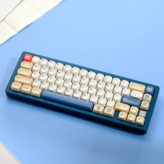 두유키캡 소이밀크 MOA 한글각인 PBT 1.7mm 염료승화 기계식키보드 장착 모습