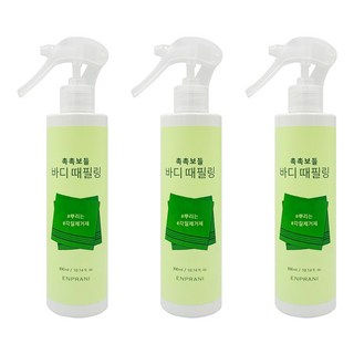 엔프라니 촉촉보들 바디 때필링 300ml 3개/바디 스크럽 각질 제거, 3개