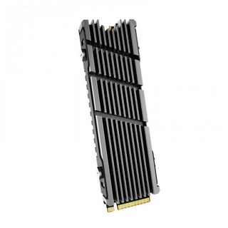 장우컴퍼니 JW-HTK03 Pro M.2 NVMe SSD 방열판 (블랙), 1개