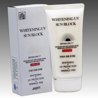 지고트 화이트닝 유브이 썬 블록 크림 70ml-아동겸용/선블록/선스틱/자외선차단/UV선크림