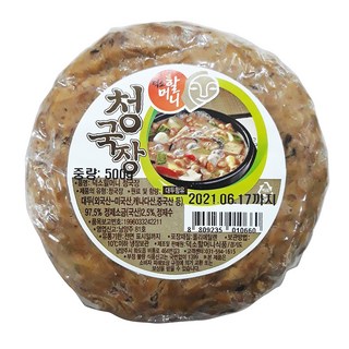 덕소할머니 덕소 할머니 청국장 500g 30개 이강산닷컴