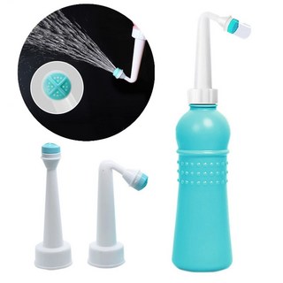 휴대용 여행용 미니 비데 위생 수동 물분사기 400ml qhf*701jU, 본상품선택