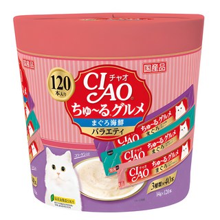 챠오츄르 고양이 구루메 버라이어티 스틱, 참치, 1680g, 1개