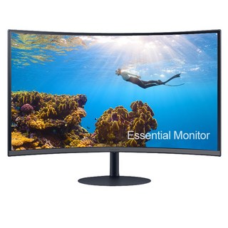 삼성 S32C392 32형 커브드 80cm VA패널 스피커내장 곡률 1000R LS32C392EAKXKR, 80.1cm