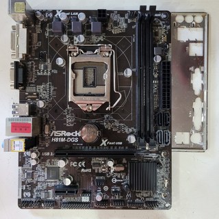 ASROCK H81M-DGS 사용 모습