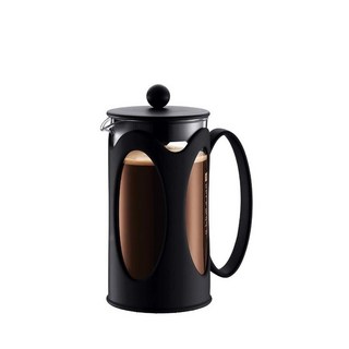 Bodum 10683-01 Kenya 프렌치 프레스 커피 메이커 붕규산 유리 - 4컵(0.5L) 블랙