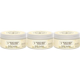 배 허벅지 튼살 버터 로션 99% 천연 벨리 버터로 임신 후 피부 회복 도움 185g x 3, 1세트