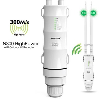 Wavlink AC1200/600/300 고전력 야외 와이파이 라우터/AP 무선 리피터 듀얼 밴드 2.4G/5G 고이득 안테나 POE EU, 03 US Plug, 1개