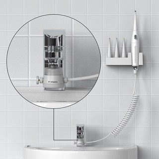 이온폴리스 픽수 결합형 구강세정기 직수형 물치실 물칫솔, 본품