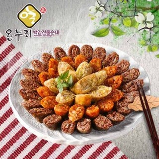 백암전통순대모듬3색 순대(420g) x 2팩(총 840g), 420g, 2개