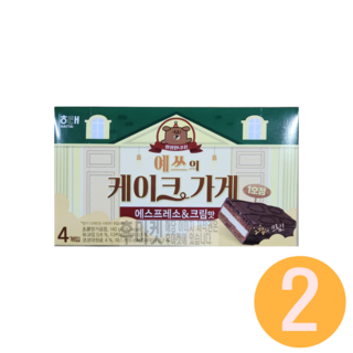 해태제과 예쓰의 케이크가게, 2개, 140g
