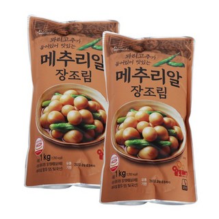 정원식품 메추리알 장조림1kg 3개, 1kg