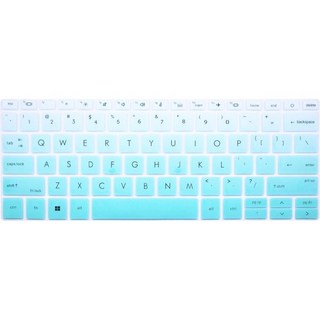 키보드스킨 소음방지 커버 HP 엘리트북 840 845 G9 G10 14인치 및 830 835 13.3인치 노트북840 1040 G8 G6 G5 G4 G3에 맞지 않음 그라데이션 핑, Gradient Mint, for EliteBook 840 845 G9 G10