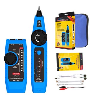 NOYAFA NF-810 RJ45 테스터 전화 와이어 파인더 토너 이더넷 LAN 네트워크 케이블 간섭 방지 라인, 1개