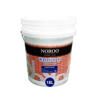 노루페인트 워터커버18L 수성발수제/건물외벽발수페인트/방수페인트/발수제/발수페인트/빗물침투방지, 18L, 1개, 투명