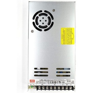 파워서플라이 체인지 정격 풀 평균 우물 LRS35024 ACDC 스위칭 전원 공급 장치 350.4W 24V 14.6암페어 단일 출력LRS 시리즈 350W SMPS, 1개
