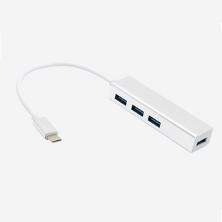 NX-U31H4P USB3.1 TypeC 4포트 무전원 허브 NX620, 1개