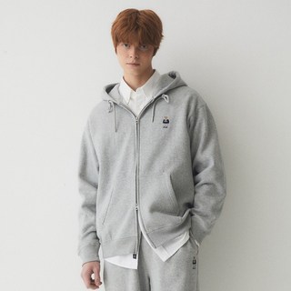 후아유 집업 Steve Hood Zip-up(Brushed) / WHMZE4T21U 후아유후드집업