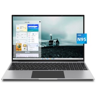 JUMPER 2025 노트북 16인치 화면 대형 office 365 셀러론 N95 16GB RAM 512GB SSD+128GB eMMc사무용 WIN11 home 그레이, S7max N95 16, 640GB