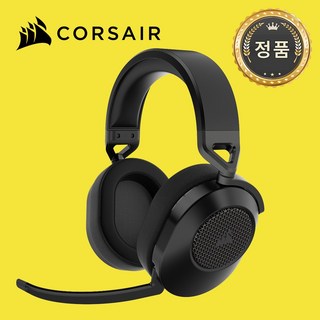 커세어 HS65 WIRELESS 7.1채널 게이밍 헤드셋 블랙, 단품