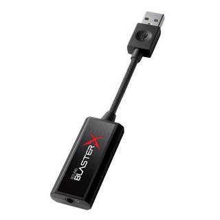크리에이티브 G1 사운드 블라스터 엑스 휴대용 USB 외장 노트북 카드