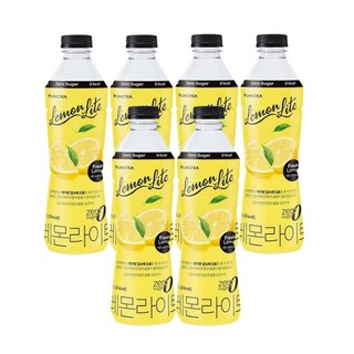 링티 레몬 라이트, 6개입, 1L