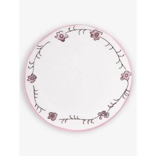 마르니 접시 Serax x Marni Viola Prugna flower-motif bone-china plate 16cm set of two, 2개