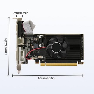 GTX 1060 RX 580 데스크탑 컴퓨터 게이밍 그래픽 카드 1GB-8GB 비디오, 07 R5 230 2G_01 CHINA