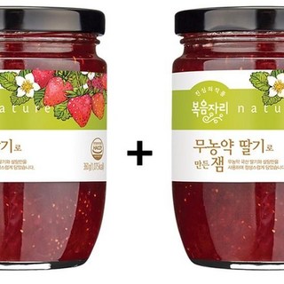 복음자리 무농약 딸기잼 1+1 (총 2개, 360g) – 국산 딸기로 만든 건강한 선택! 한살림딸기잼 복음자리 무농약 딸기잼 1+1 (총 2개, 360g) – 국산 딸기로 만든 건강한 선택! 한살림딸기잼