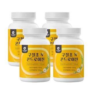 구절초 추출물 콘드로이친 상어연골 분말 정, 60정, 4개