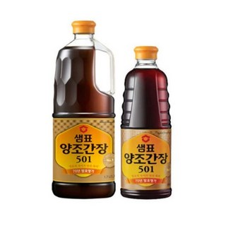 샘표 양조간장 501, 2.2L, 1개