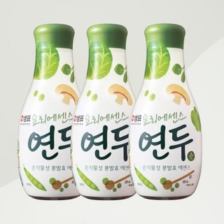 샘표 감칠맛 엄마손맛 요리비법 요리에센스 연두 순 500ml 3개