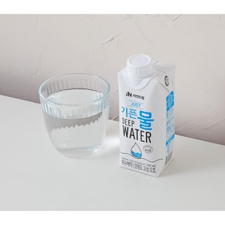 자연드림 종이팩 해양심층수 JUST 기픈물