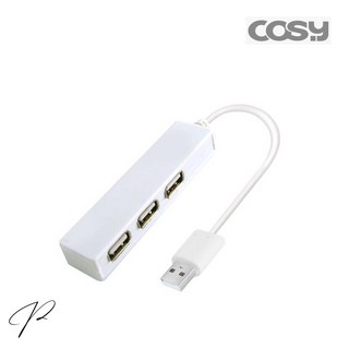 COSY 코시 콤보 4포트 USB 허브 UH1176, 1개