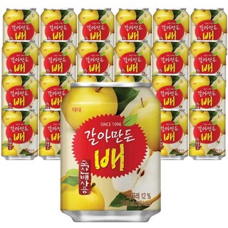 국산배사용 해태음료 갈아만든배 배퓨레 238ml x 24캔 1박스